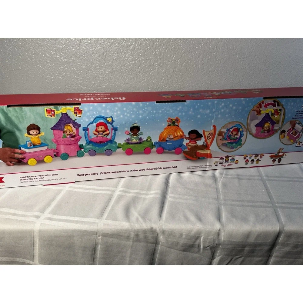 *NEW* Fisher Price Little People Disney Princess Parade Float 16 Pieces
